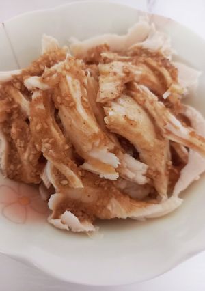 サラダチキンの甘酢和え-レシピのメイン写真
