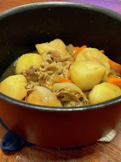 肉じゃが(朝作って夕食に)-レシピのメイン写真