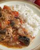 サバ水煮缶で簡単トマトさばカレー