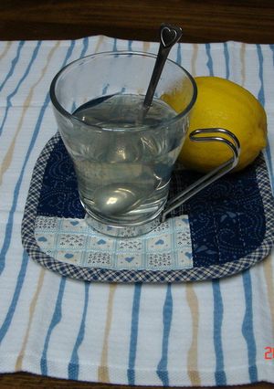 レモンのお湯割りでリラックす～♥ ☆-レシピのメイン写真