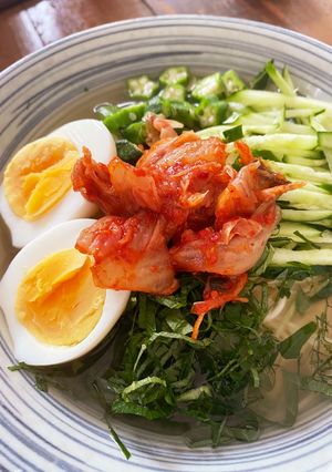 激うま！そうめん冷麺-レシピのメイン写真