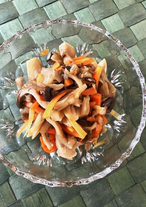 レンジでヘルシー時短！キノコの簡単副菜-レシピのメイン写真