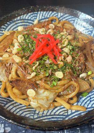 豚バラ大根焼きうどん(ソース味)-レシピのメイン写真