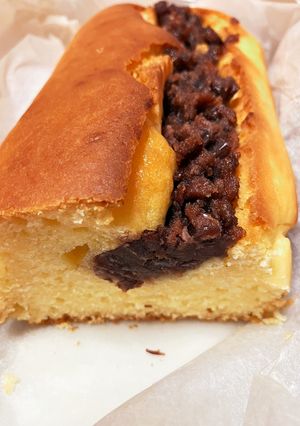あんこ入りパウンドケーキ-レシピのメイン写真