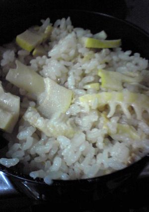 たけのこご飯２（米糠下湯で不要Ver.）-レシピのメイン写真