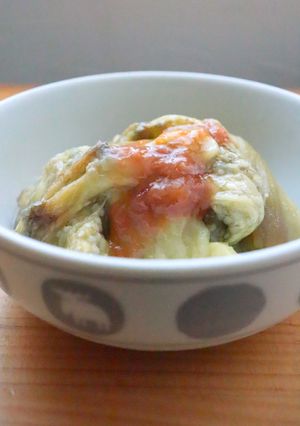 食欲のない時★焼き茄子の梅干しソースかけ-レシピのメイン写真