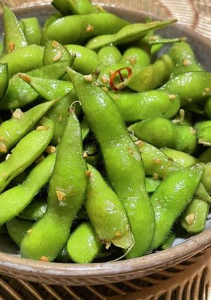 枝豆のペペロンチーノ-レシピのメイン写真
