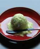 レンジで簡単　春のおやつ　～うぐいす餅～