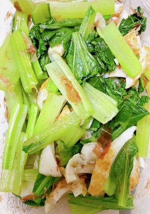 お弁当のおかず(小松菜と竹輪)-レシピのメイン写真
