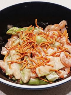 エビとアスパラガスのサラダ-レシピのメイン写真