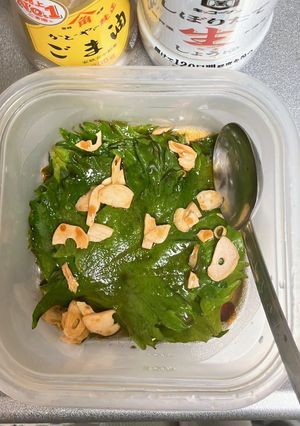 大量消費！大葉のにんにく漬け-レシピのメイン写真