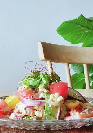 ダイエット☆ポテトサラダは○☆アジアン夏-レシピのメイン写真