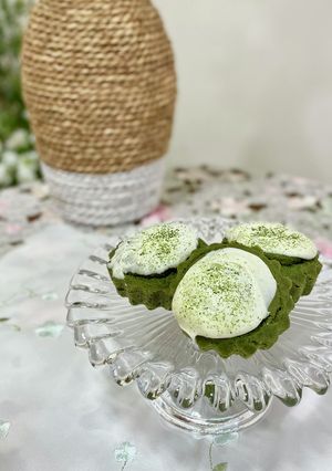 米粉の簡単抹茶ホワイトチョコマフィン-レシピのメイン写真