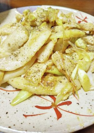 豚トロの葱味噌炒め焼き-レシピのメイン写真
