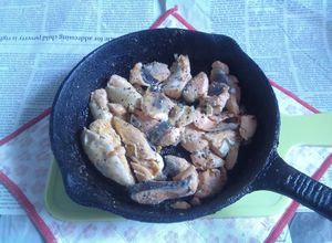 イシスキで銀鮭のアラの焼き鮭V13-レシピのメイン写真