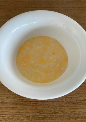 【離乳食初期】しらすとにんじんのおかゆ-レシピのメイン写真