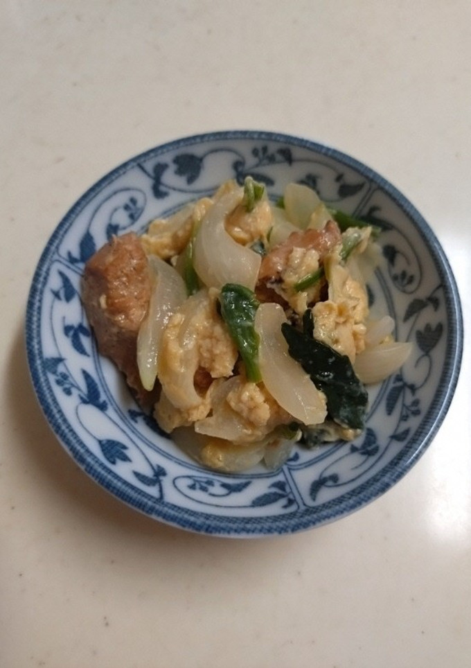 レンジで簡単☆焼き鳥の卵とじ-レシピのメイン写真