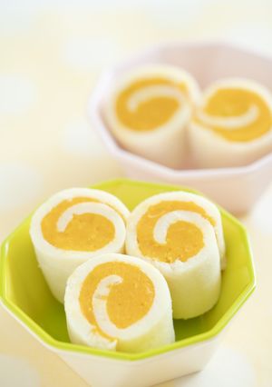 【離乳完了期】かぼちゃの米粉クレープ-レシピのメイン写真