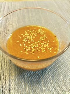 そうめんが美味しい酢味噌ダレ(ゴマ入り)-レシピのメイン写真