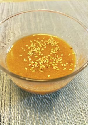 そうめんが美味しい酢味噌ダレ(ゴマ入り)-レシピのメイン写真