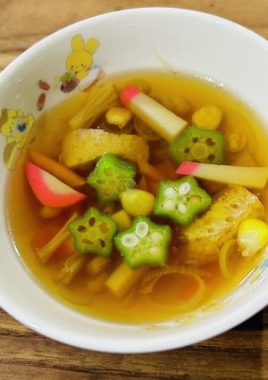 【保育所給食】花火汁（はなびじる）-レシピのメイン写真