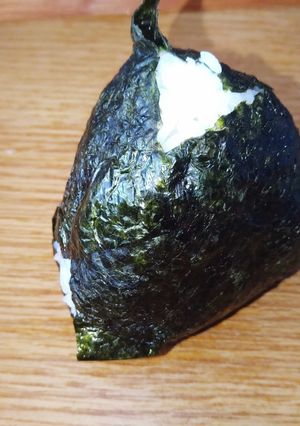 明宝ハムと山わさびでおにぎり塩分1.3g-レシピのメイン写真