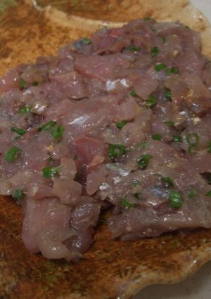 鯵のなめろう～お酒のお供に～-レシピのメイン写真