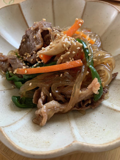 フライパン1つ!焼肉タレで簡単チャプチェ-レシピのメイン写真