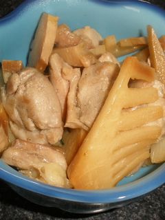 簡単!タケノコと鶏肉の煮物-レシピのメイン写真