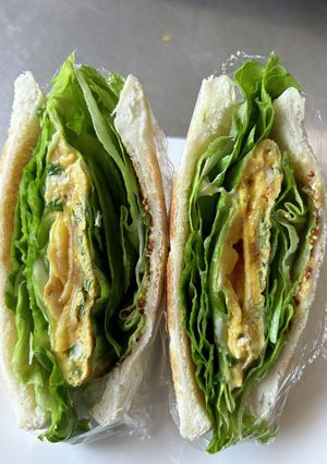 ポテトチップオムレツサンド-レシピのメイン写真