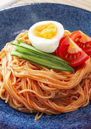 ビビン素麺（冷麺風そうめん）-レシピのメイン写真