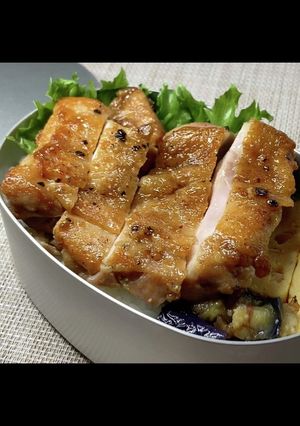 レモン醤油味のチキンソテー弁当-レシピのメイン写真