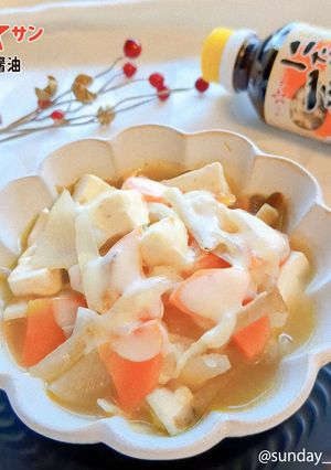 【にたき一番】チーズがとろり豆腐の煮物-レシピのメイン写真