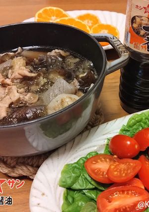 【にたき一番】豚肉と茄子とこんにゃく煮-レシピのメイン写真
