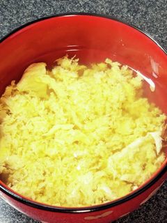 余ったとうもろこしの芯でかきたま味噌汁-レシピのメイン写真