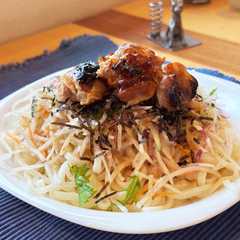 รูปของ 旦那が手を抜くサラダうどん