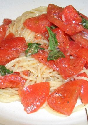 トマトの冷製パスタ☆-レシピのメイン写真