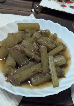 簡単すぐできるフキの煮物-レシピのメイン写真