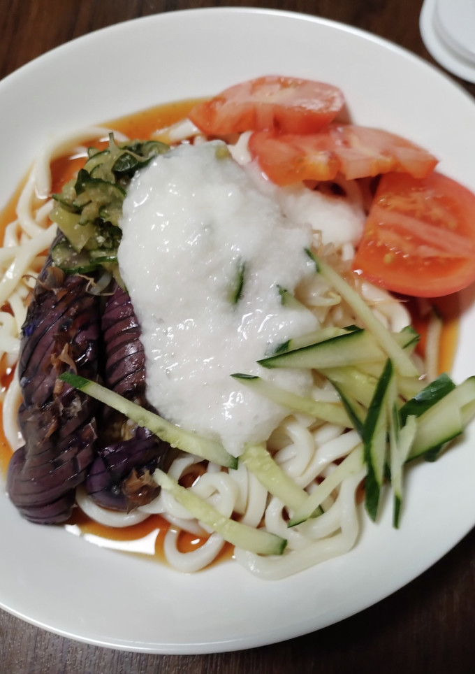 冷やしうどんかけつゆが旨い-レシピのメイン写真