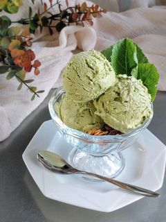 グリークヨーグルトでヘルシー青汁アイス。-レシピのメイン写真