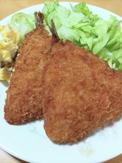 アジフライ〜茹でピーナッツのタルタル〜-レシピのメイン写真