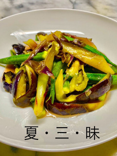 No3367夏三昧、茄子オクラ茗荷-レシピのメイン写真