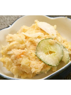 電子レンジ調理♪めんたいポテサラ★動画★-レシピのメイン写真