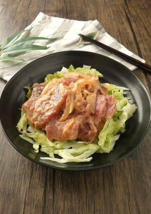 まぐろの梅みそサラダ-レシピのメイン写真