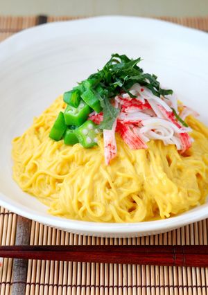 うにのようなビヨンドとうふの和え素麺-レシピのメイン写真