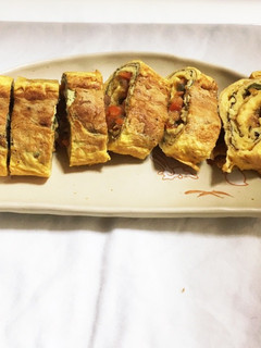 ミートソース卵焼き-レシピのメイン写真