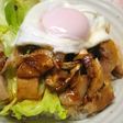 ガッツリ食べてね❤チキン丼
