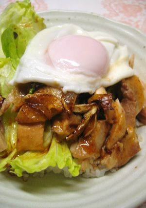 ガッツリ食べてね❤チキン丼-レシピのメイン写真