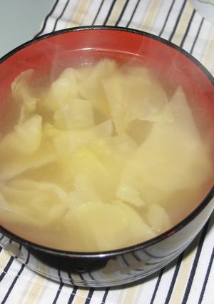 カラシきゃべつスープ-レシピのメイン写真