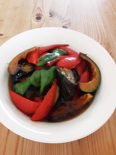 夏野菜の揚げ浸し-レシピのメイン写真